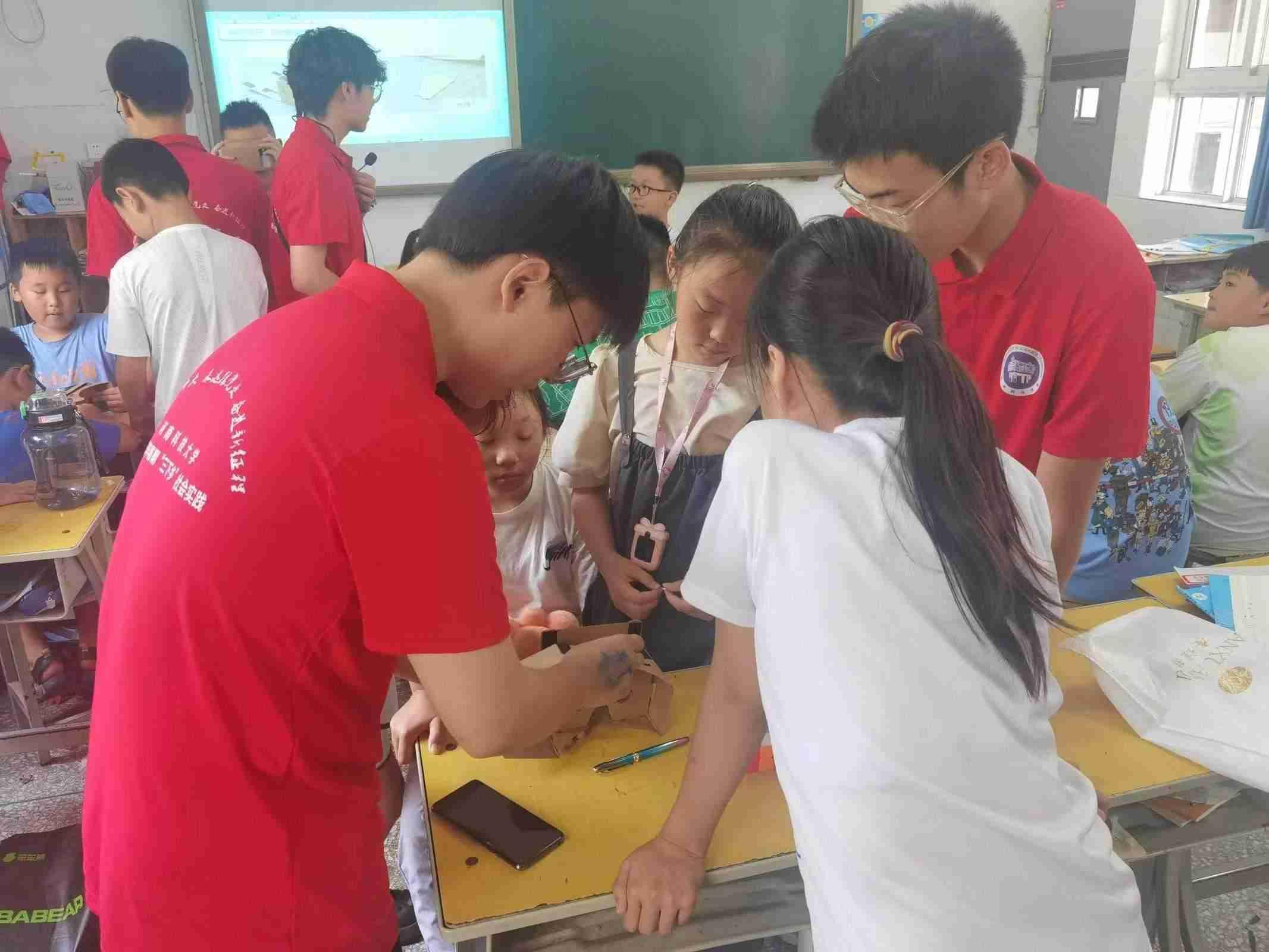 河南学子三下乡，助力科普向未来